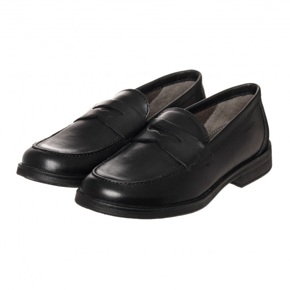 Елегантни кожени обувки, черни Geox 331882 