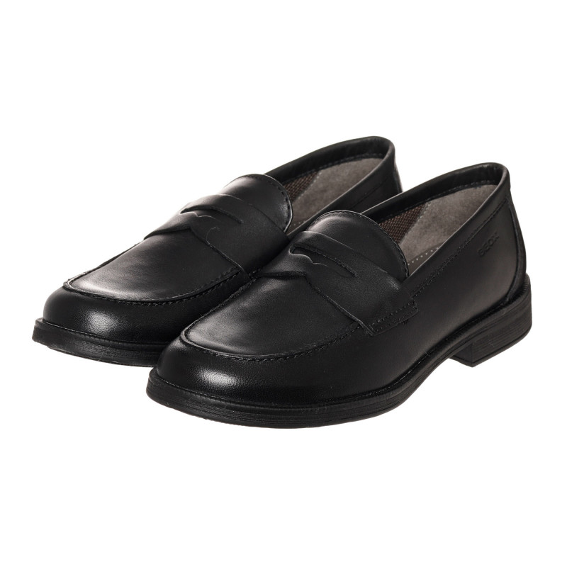 Елегантни кожени обувки, черни  331882