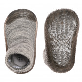 Пантофи тип чорап за бебе, сиви Playshoes 332082 3