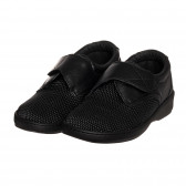 Обувки от естествена кожа, черни Chung shi 332584 