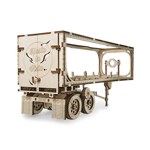 3D Механичен пъзел ремарке за камион Heavy Boy Ugears 3327 