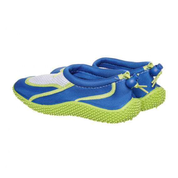 Аква обувки със зелени акценти, сини Trespass 332856 2