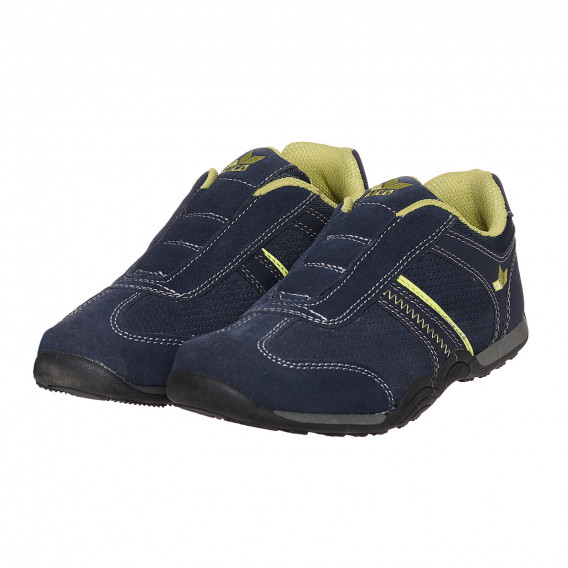Спортни обувки с зелени акценти, сини Lico 332998 