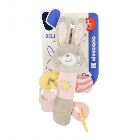 Занимателна играчка пискун Bella the Bunny Kikkaboo 333351 5