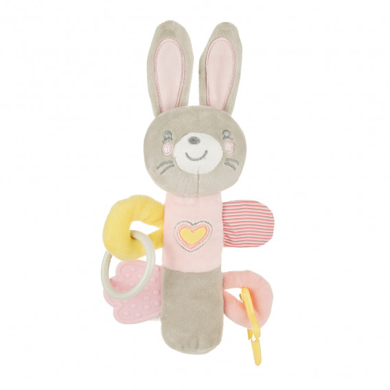Занимателна играчка пискун Bella the Bunny Kikkaboo 333352 