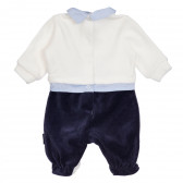 Памучен гащеризон тип костюм за бебе, многоцветен Chicco 333538 4