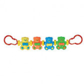 Дрънкалка за количка, happy bears, цвят: многоцветен Lorelli 33362 