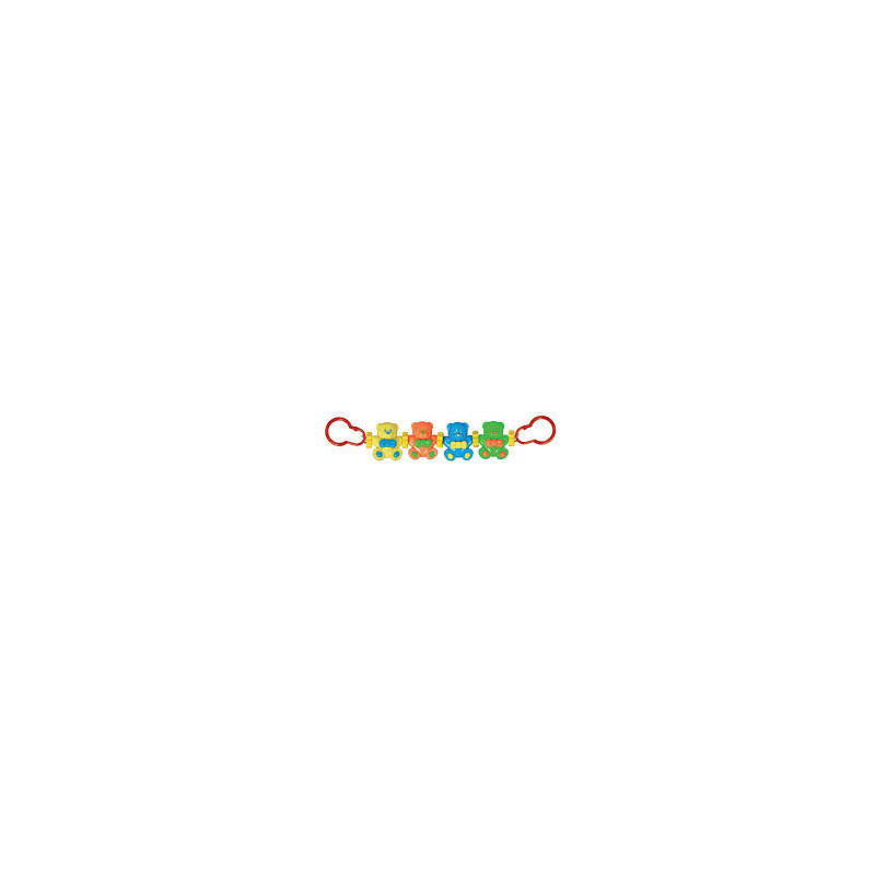 Дрънкалка за количка, happy bears, цвят: многоцветен  33362