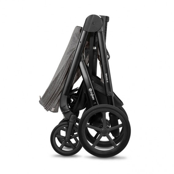 Комбинирана детска количка Ballios S & Кош S Lava stone black 2 в 1, черна Cybex 33428 5