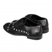 Обувки с капси, черни Bata 334320 2