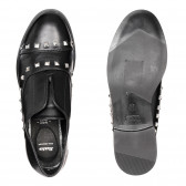 Обувки с капси, черни Bata 334321 3