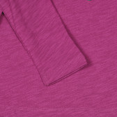 Памучна блуза с апликация сърце Benetton 334443 3