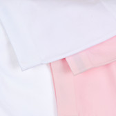 Комплект безшевно бельо тип боксерки в бяло и розово ZY 334502 3