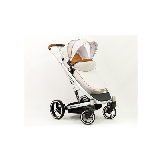 Комбинирана детска количка 2 в 1 Divaina Melange Grey Kikkaboo 33464 4