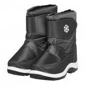 Апрески с апликация на снежинка, сиви Best buy shoes 334664 
