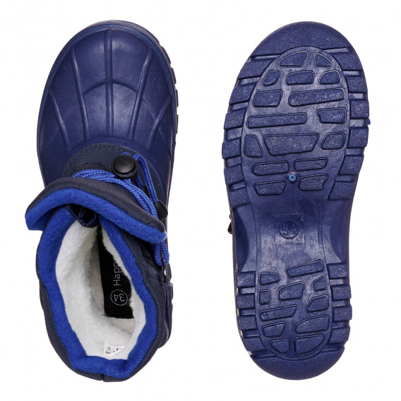Апрески със сини акценти, черни Best buy shoes 334713 3