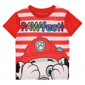 Памучна пижама Paw patrol, червена Paw patrol 334821 7