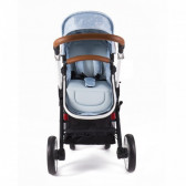 Комбинирана детска количка 3 в 1 Dotty Blue Kikkaboo 33508 2