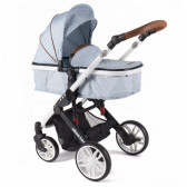 Комбинирана детска количка 3 в 1 Dotty Blue Kikkaboo 33512 6
