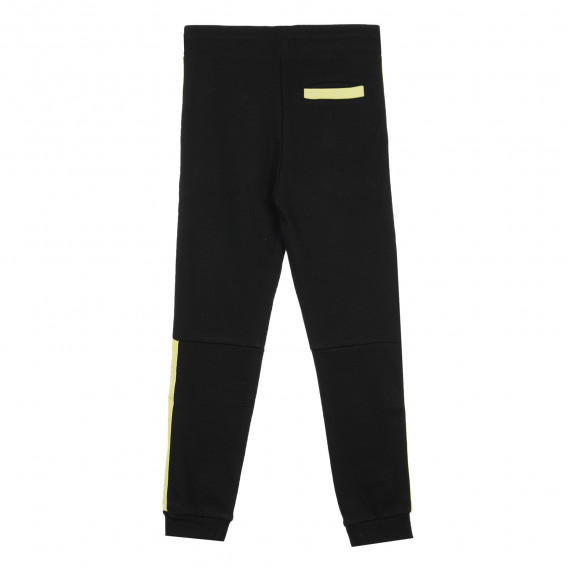Спортен панталон със странични ленти, черен Guess 335125 4