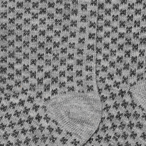 Чорапи с фигурален принт за бебе, сиви Chicco 335203 2