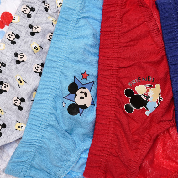 Комплект от пет броя слипове Mickey Mouse за бебе, многоцветен Mickey Mouse 335257 3