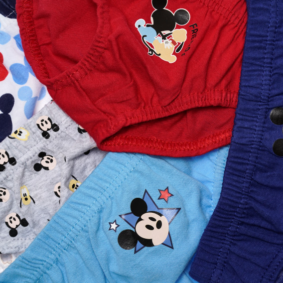 Комплект от пет броя слипове Mickey Mouse за бебе, многоцветен Mickey Mouse 335258 4