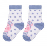 Комплект от пет броя чорапи Peppa Pig, многоцветни Peppa pig 335288 5