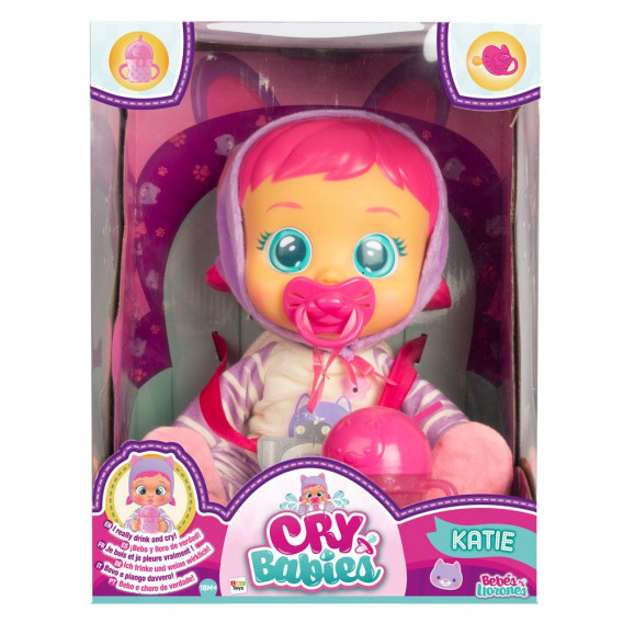 Кукла със сълзи CRYBABIES - Katie пие Вода Cry Babies 335345 