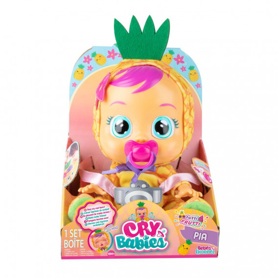 Кукла със сълзи CRYBABIES - TUTTI FRUTTI Pia Cry Babies 335428 