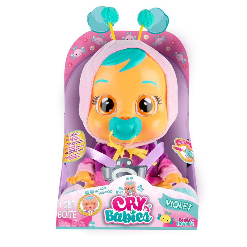 Кукла със сълзи CRYBABIES - Violet  335477