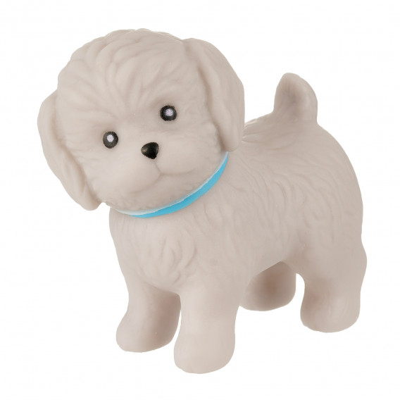 Кош за домашни любимци с кученце тип куфар, розов Koopman 335714 3