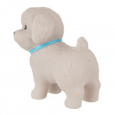 Кош за домашни любимци с кученце тип куфар, розов Koopman 335715 4