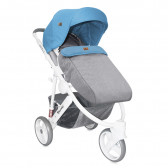 Комбинирана детска количка MONZA GREY 2 в 1 Lorelli 33586 4