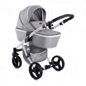 Комбинирана детска количка Rimini Grey 2 в 1 Lorelli 33590 2