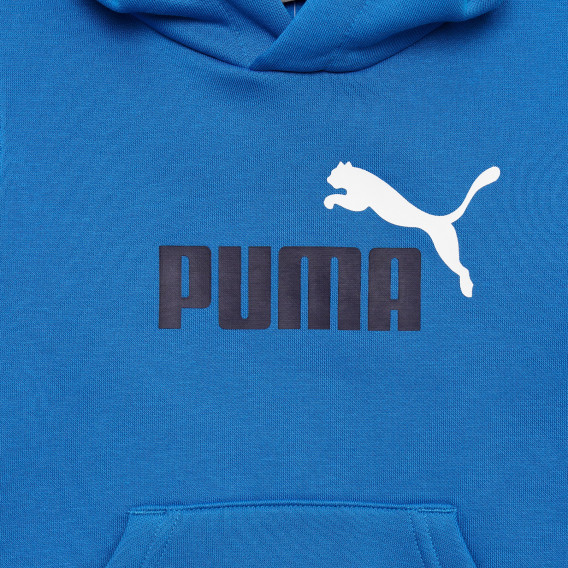 Суитшърт с логото на бранда Essentials+ 2 Colour Big, син Puma 336053 2