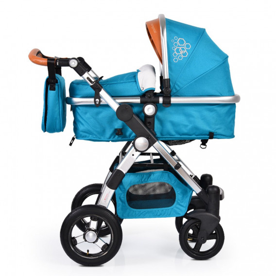 Комбинирана детска количка Luxor 2 в 1, синя CANGAROO 33612 3