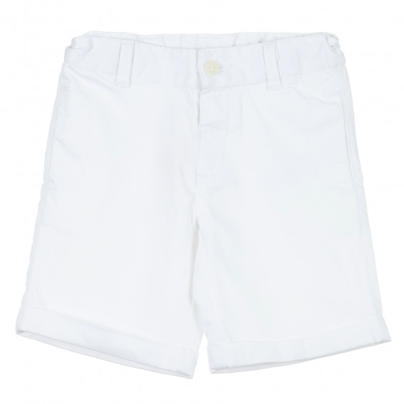 Памучни къси панталони, бели Chicco 336180 