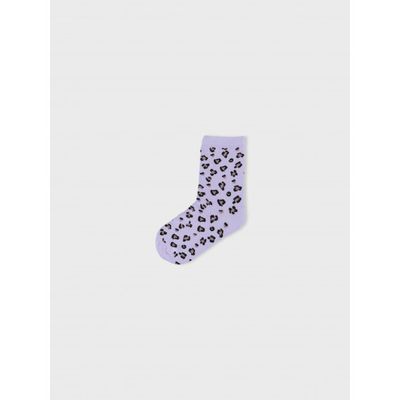 Комплект от шест броя цветни чорапи Name it 336290 6