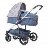 Комбинирана детска количка S 500 Set Grey Maps 3 в 1 Lorelli 33635 2