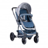 Комбинирана детска количка S 500 Set Grey Maps 3 в 1 Lorelli 33637 4