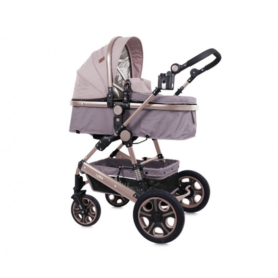 Комбинирана детска количка Lora Set BEIGE 3 в 1 Lorelli 33647 2
