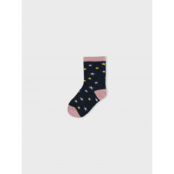 Комплект от пет броя цветни чорапи Unicorn Name it 336490 3