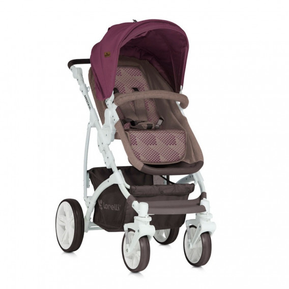 Комбинирана детска количка ARIZONA BREIGE&RED 2 в 1 Lorelli 33654 3