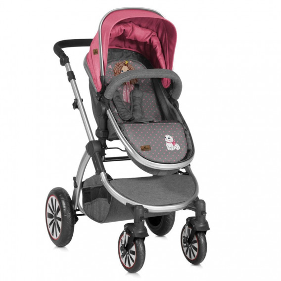 Комбинирана детска количка AURORA Rose&Grey 2 в 1 Lorelli 33673 2