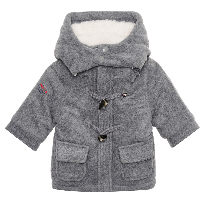 Палто за бебе за момче, сиво  336757