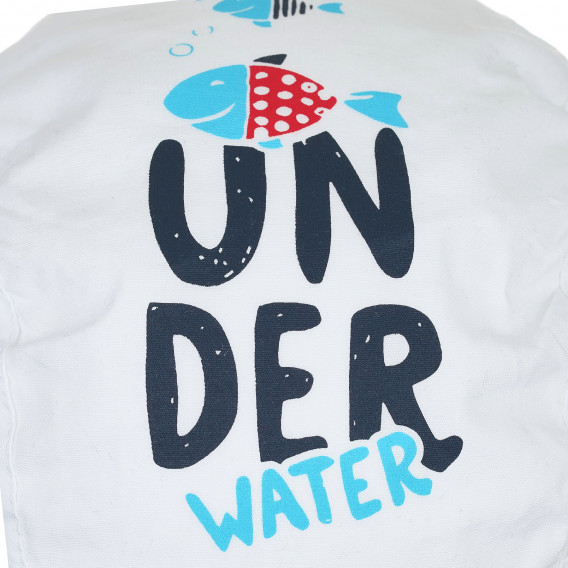 Шапка за бебе Under water, бяла Chicco 336800 2