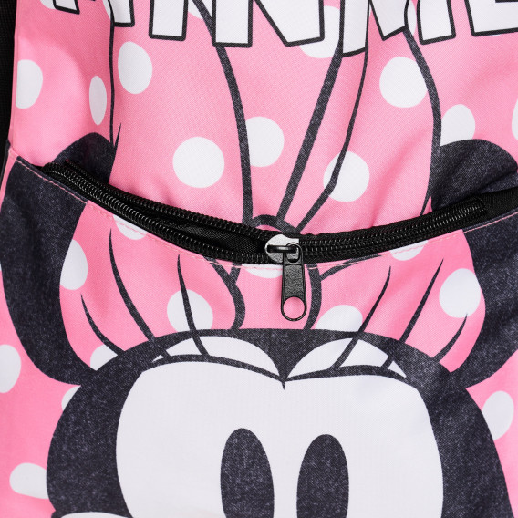 Раница тип мешка с Minnie Mouse за момиче, розова Minnie Mouse 336851 4