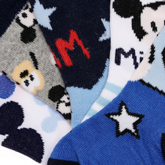 Комплект от пет броя чорапи Mickey Mouse, многоцветни Mickey Mouse 336856 3