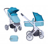 Комбинирана детска количка LUNA AQUAMARINE 2 в 1 Lorelli 33690 